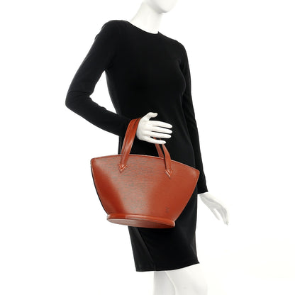 Louis Vuitton Epi Saint Jacques PM Fawn 2 of 15