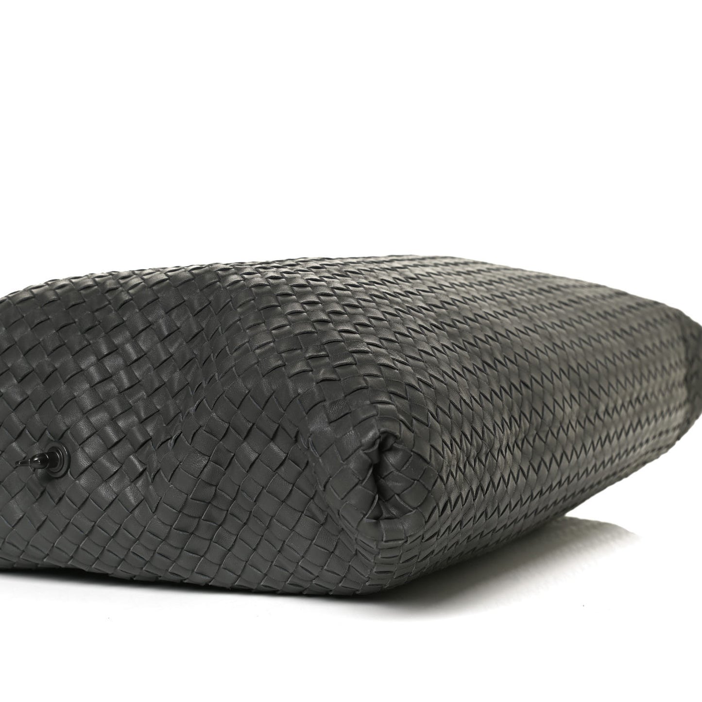 Nappa Intrecciato Maxi Convertible Tote Grey