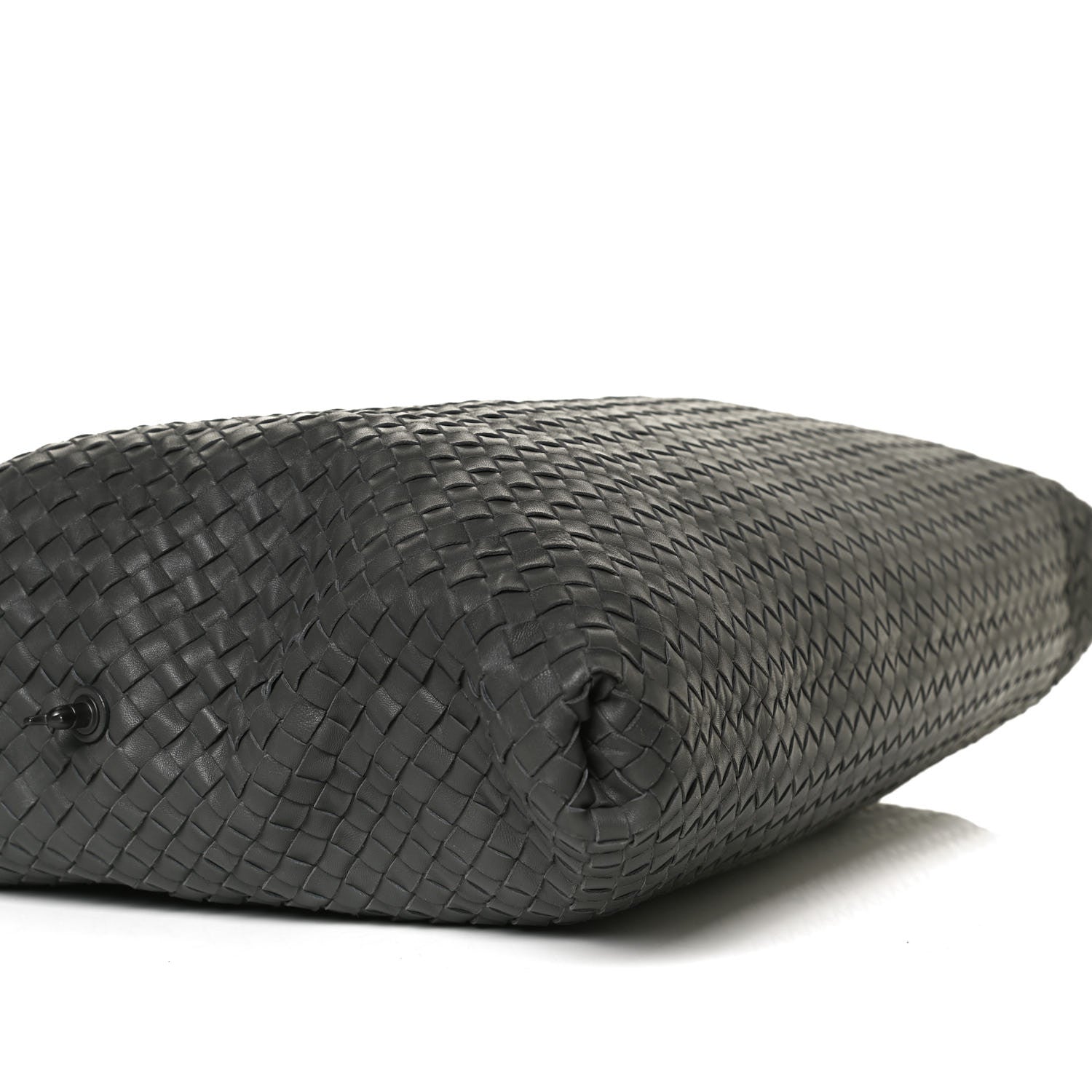 Bottega Veneta Nappa Intrecciato Maxi Convertible Tote Grey 9 of 12