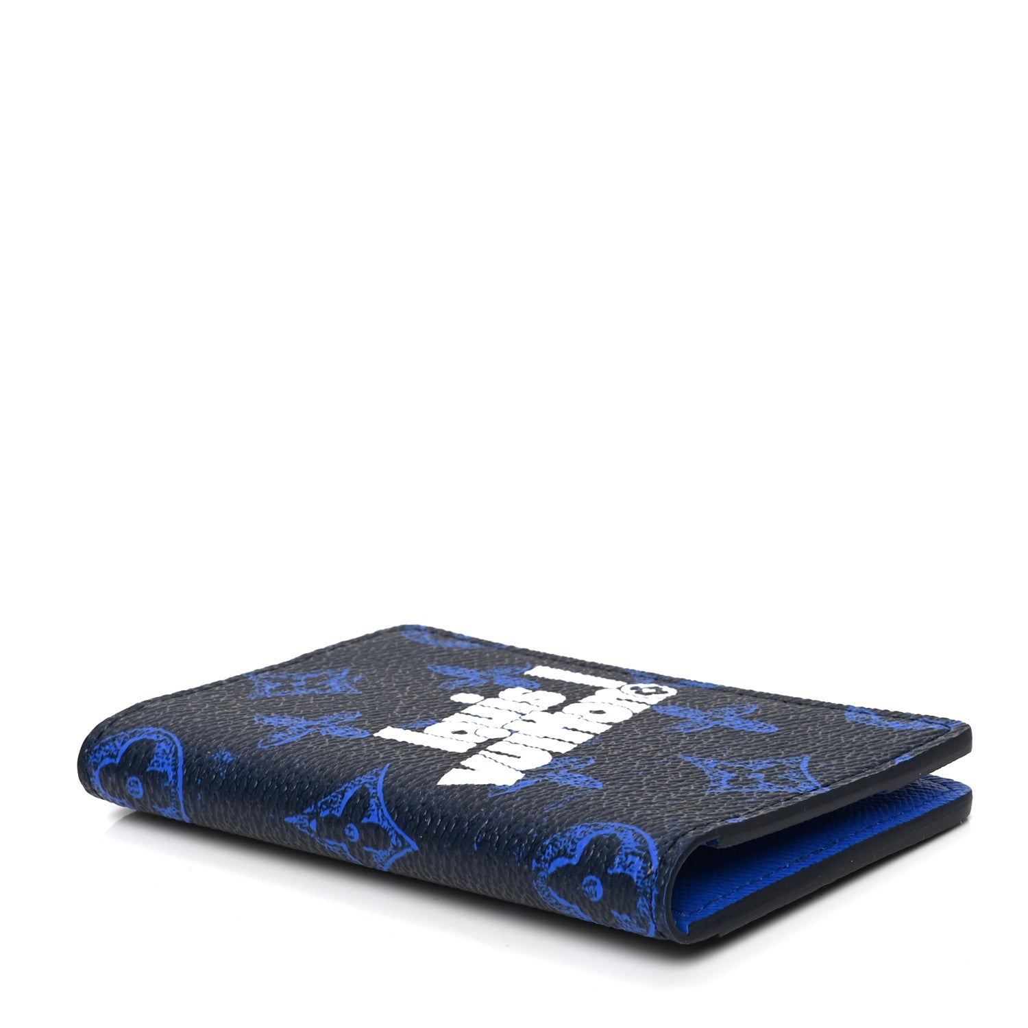 Louis Vuitton Vintage Monogram Everyday LV Pocket Organizer Blue 3 of 4