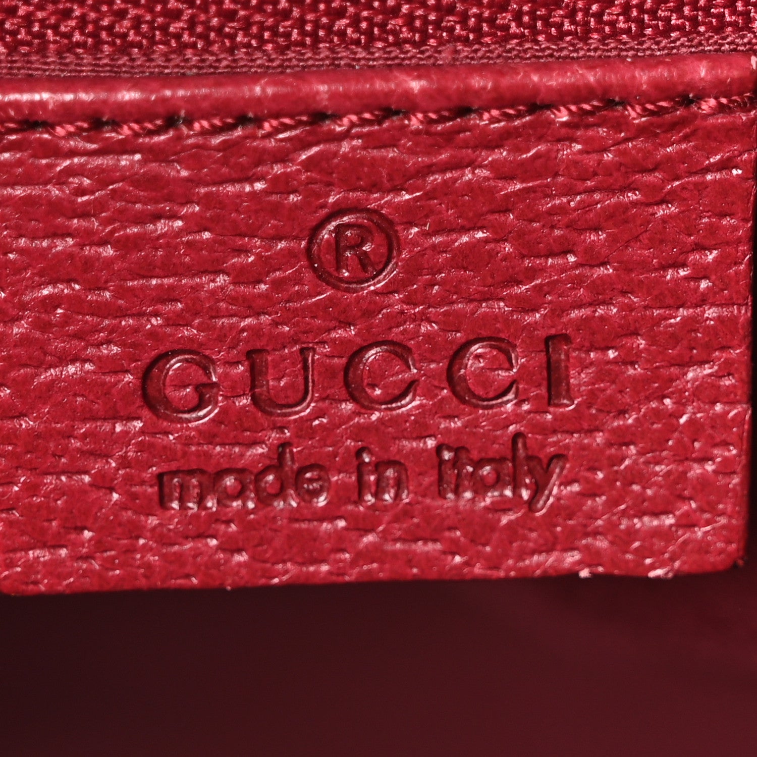 Gucci Monogram Small Eclipse Tote Red 6 of 10