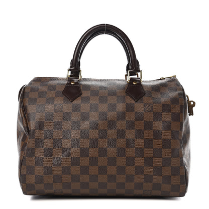 Louis Vuitton Damier Ebene Speedy 30 1 of 14