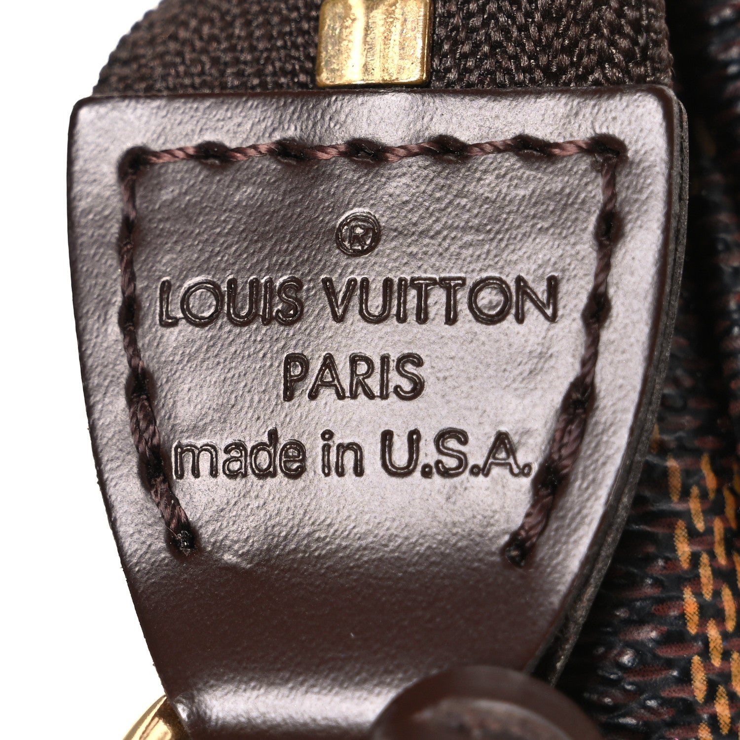 Louis Vuitton Damier Ebene Pochette Accessories 5 of 9