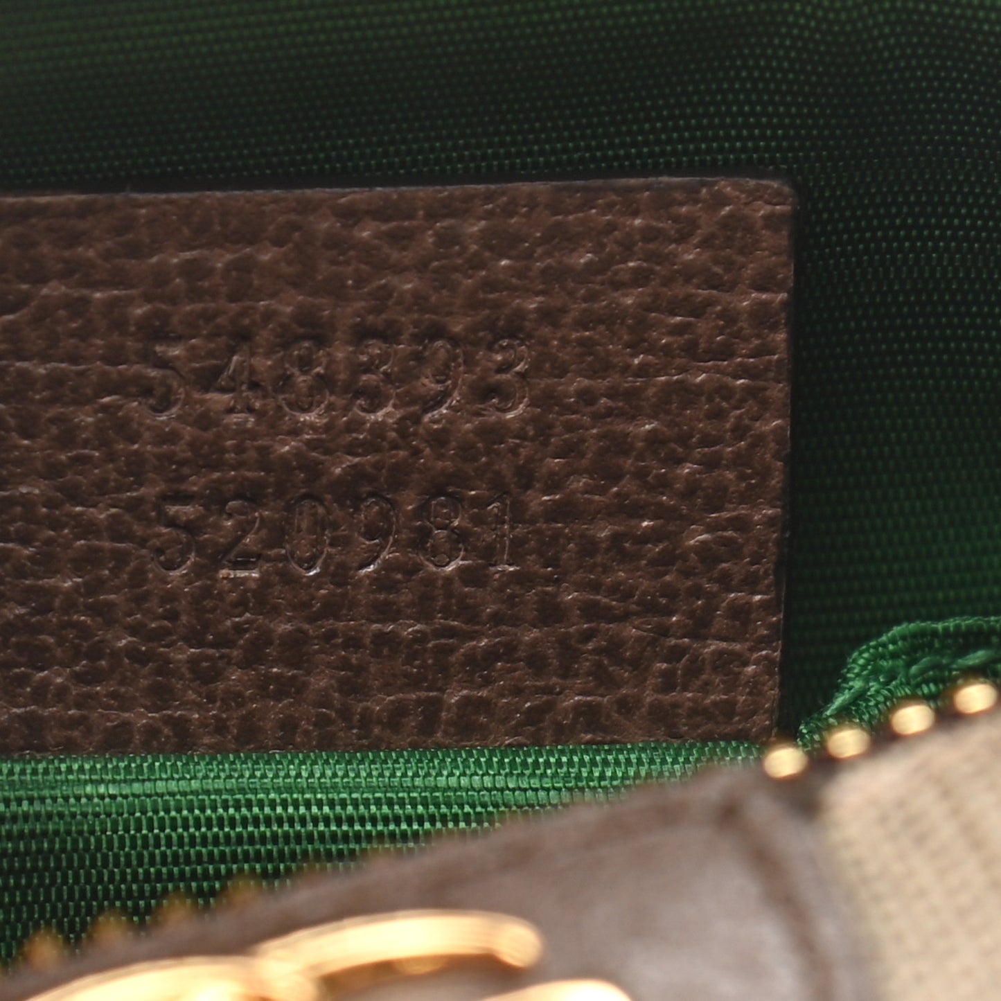 Soft GG Supreme Monogram Calfskin Medium Ophidia Cosmetic Case Beige Ebony New Acero