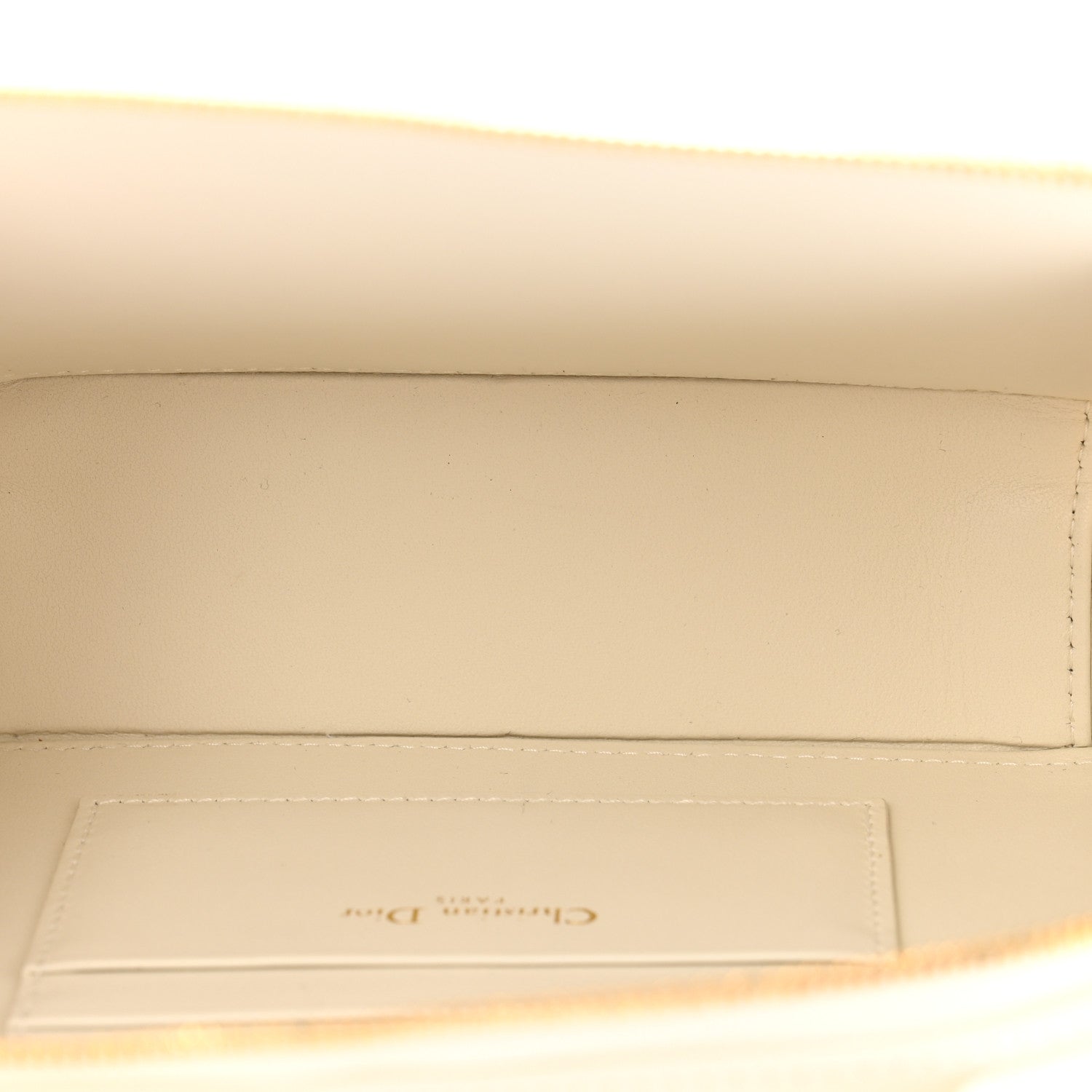 Christian Dior Calfskin Macrocannage Caro Box Bag Latte 5 of 12