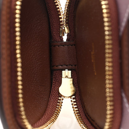 Louis Vuitton Monogram Calfskin LV Cow Pouch Bag Charm Brown 5 of 6