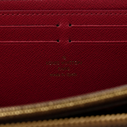 Louis Vuitton Monogram Clemence Wallet Fuchsia 6 of 8