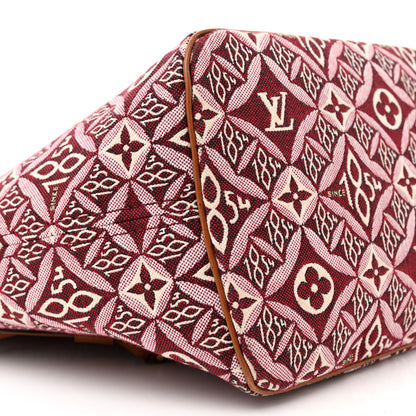 Louis Vuitton Jacquard Since 1854 Neverfull MM Bordeaux 10 of 11