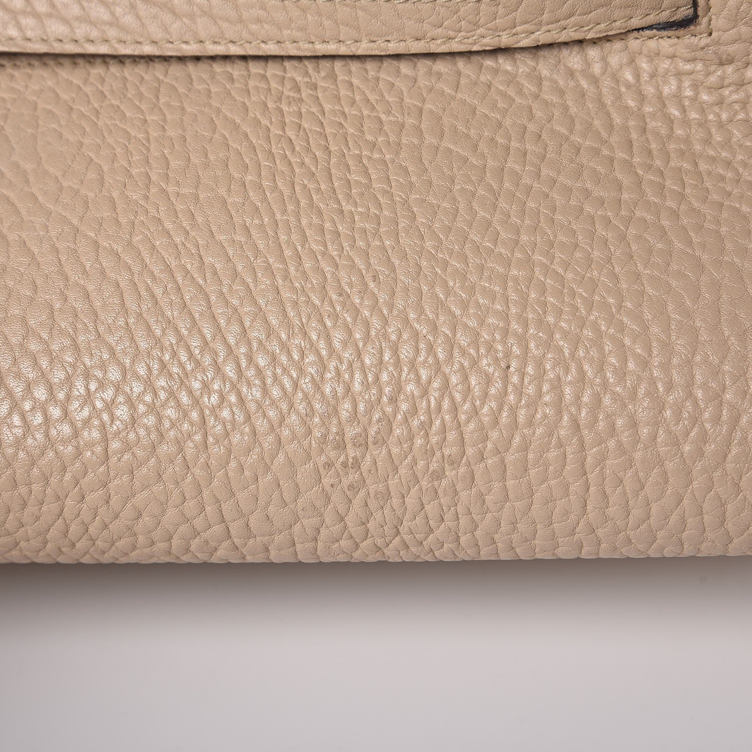 Celine Bullhide Calfskin Small Ring Bag Dune 7 of 9