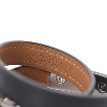 Hermes Box Rivale Double Tour Bracele T1 Black 3 of 3