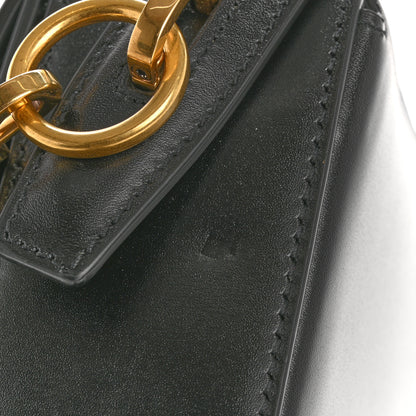 Saint Laurent Box Calfskin Voltaire Top Handle Crossbody Bag Black 14 of 14
