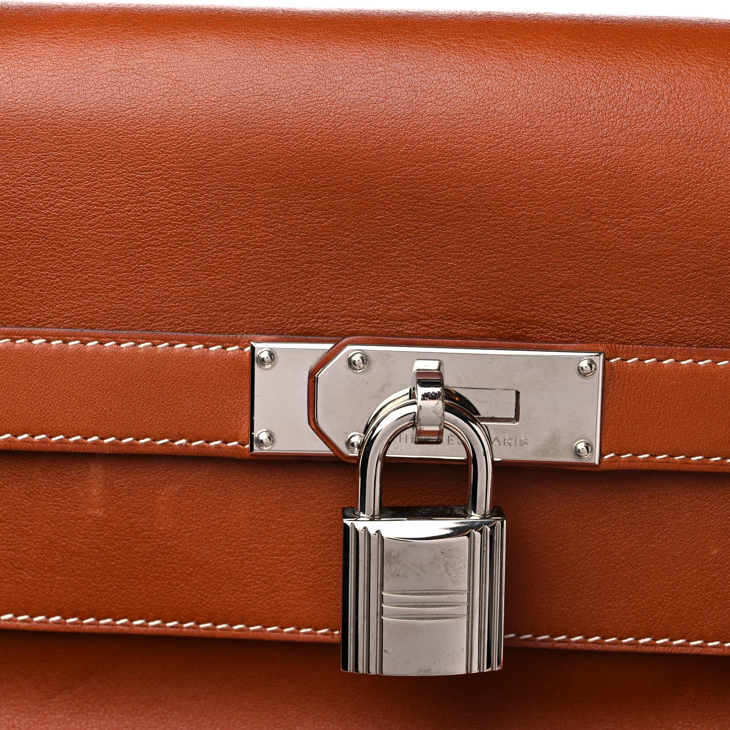 Hermes Veau Sikkim Kelly Relax 50 Gold 19 of 19