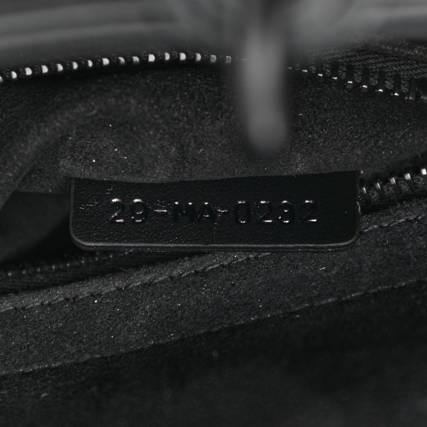 Calfskin Cannage Diamond Small My ABCDior Lady Dior Black