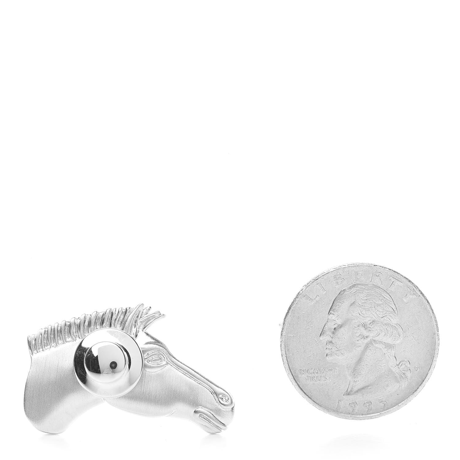 Hermes Palladium Talismans Cheval Badge 2 of 5