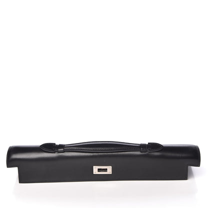 Hermes Box Kelly Cut Clutch Black 11 of 24