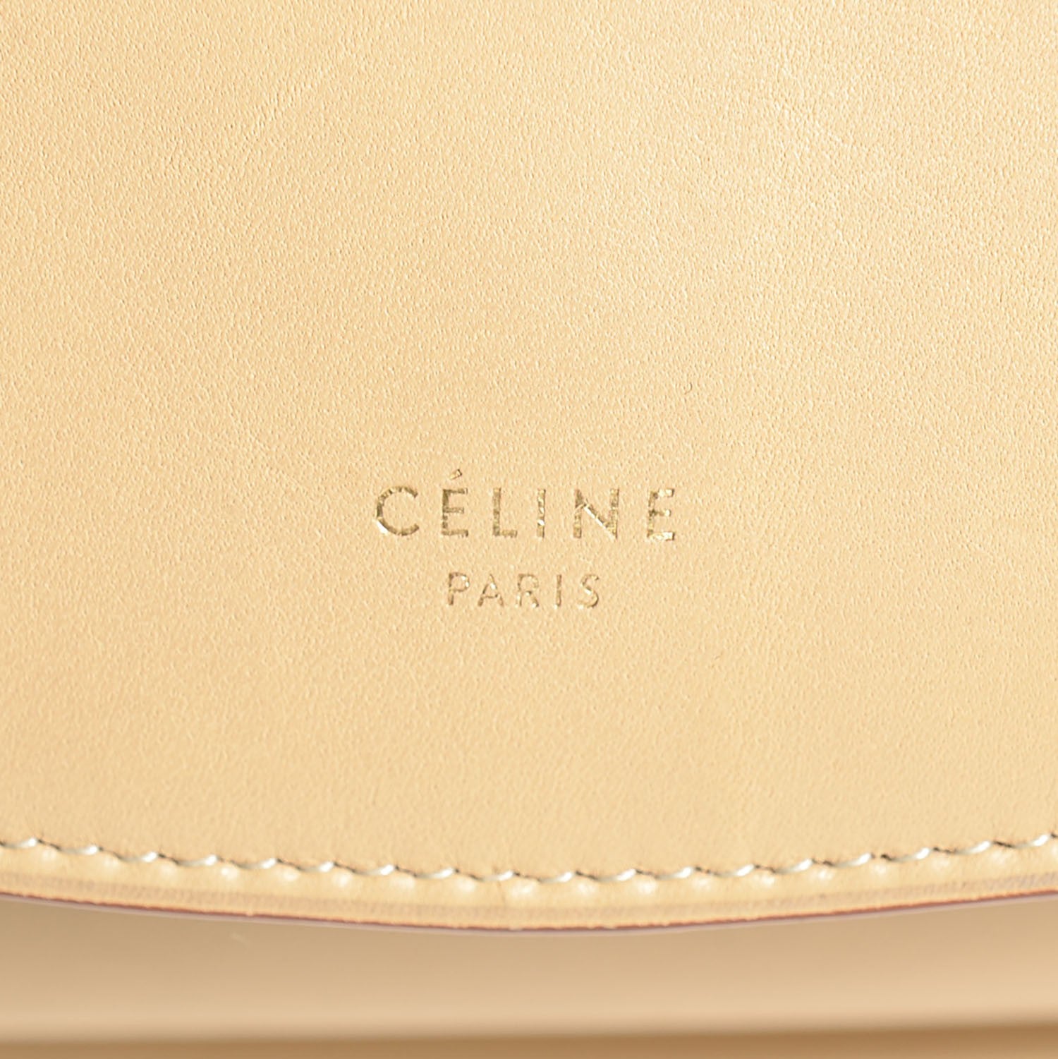 Celine Natural Calfskin Trotteur Messenger Bag Chamois 8 of 8