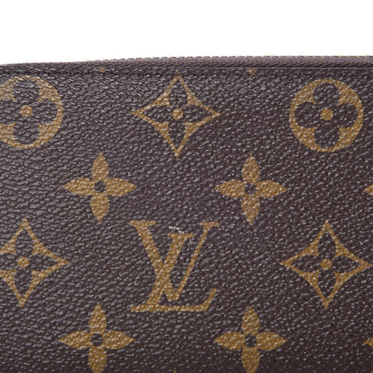 Louis Vuitton Monogram Clemence Wallet Fuchsia 7 of 9