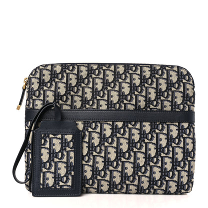 Christian Dior Oblique Travel Set Navy Blue 1 of 11