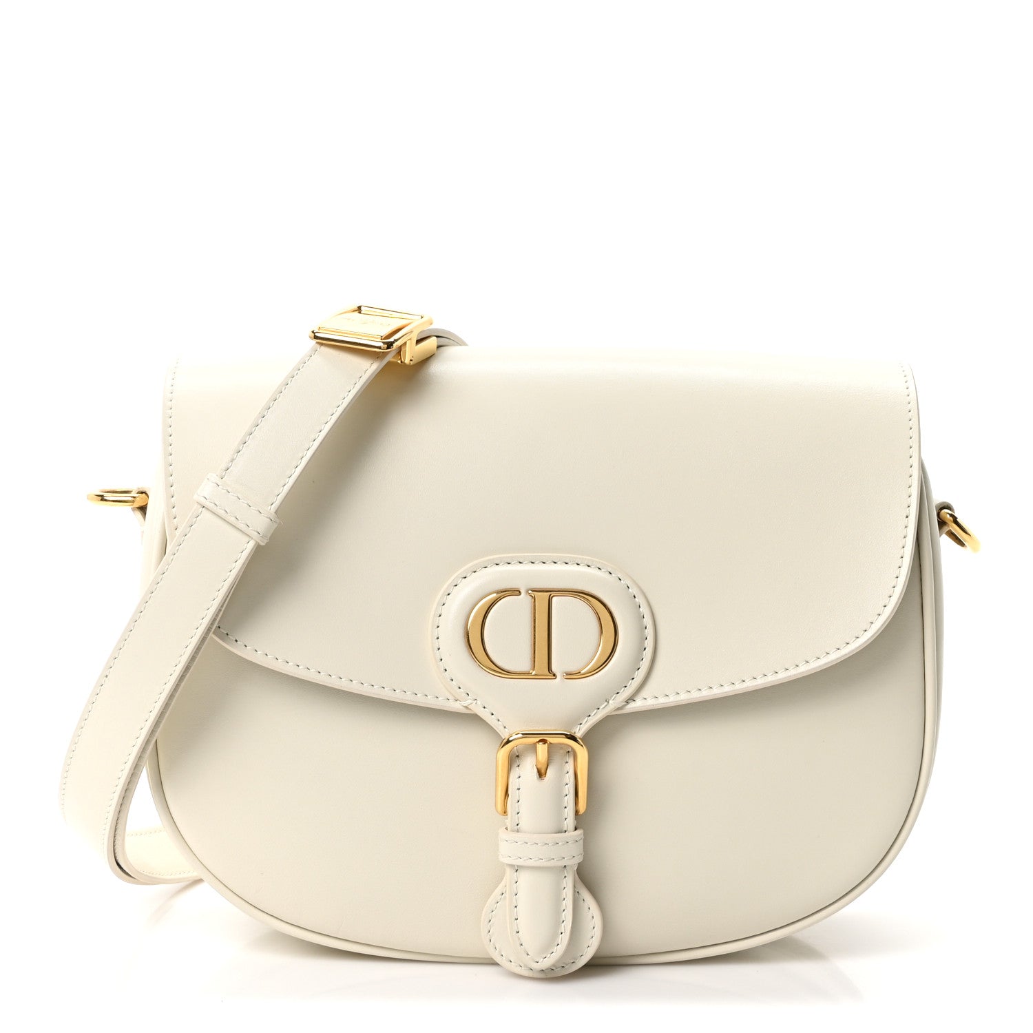 Christian Dior Box Calfskin Medium Bobby Flap Latte 1 of 10