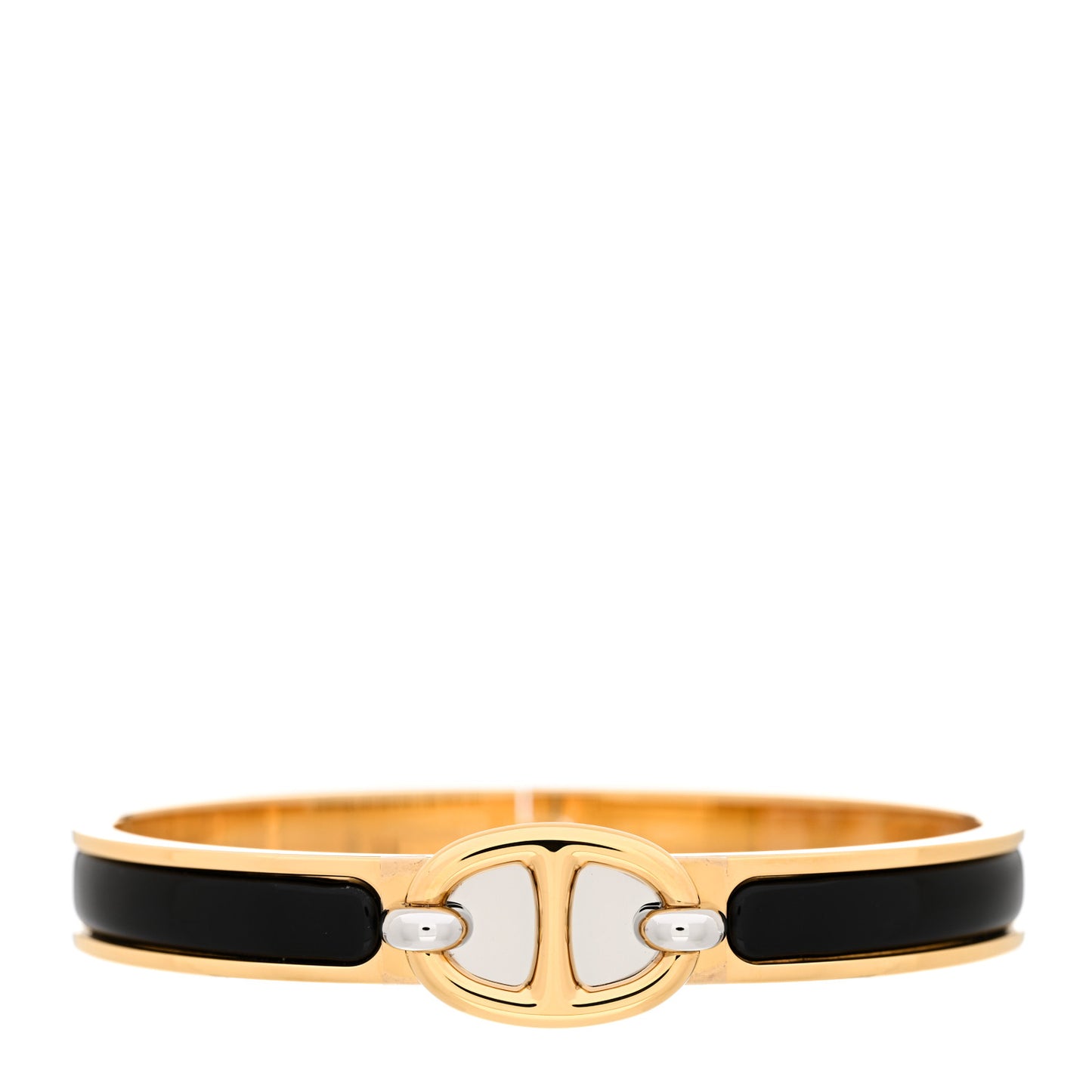 Enamel Mini Clic Chaine d'Ancre Bracelet PM Black