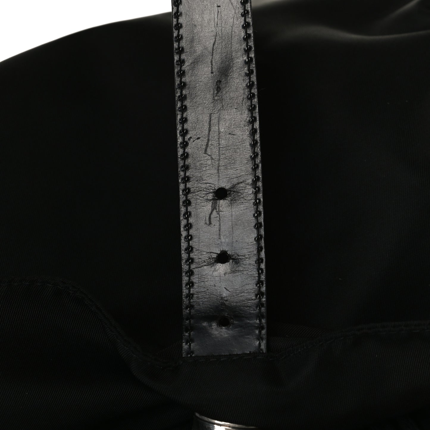 Nylon Vela Medium Backpack Black