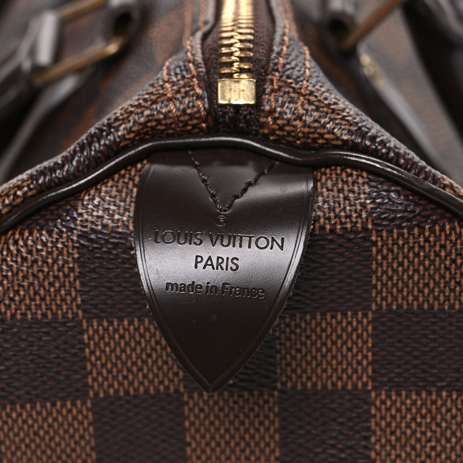 Louis Vuitton Damier Ebene Speedy 30 6 of 10