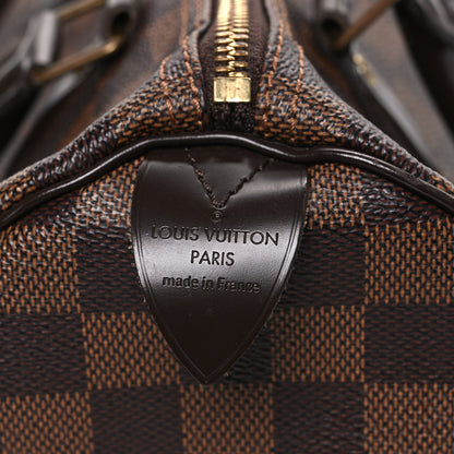 Louis Vuitton Damier Ebene Speedy 30 6 of 10
