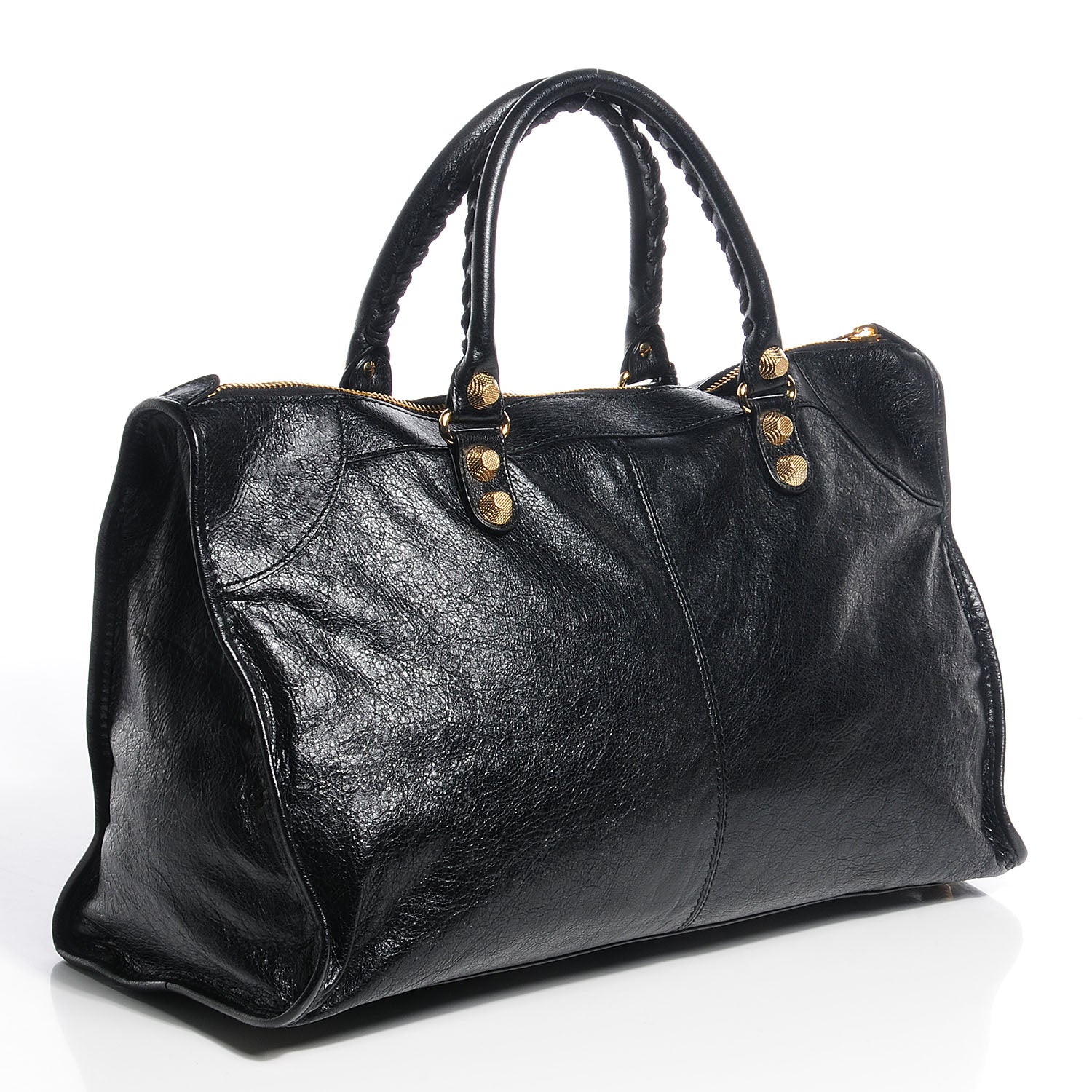 Balenciaga Agneau Giant 12 Gold Hardware Work Black 3 of 12