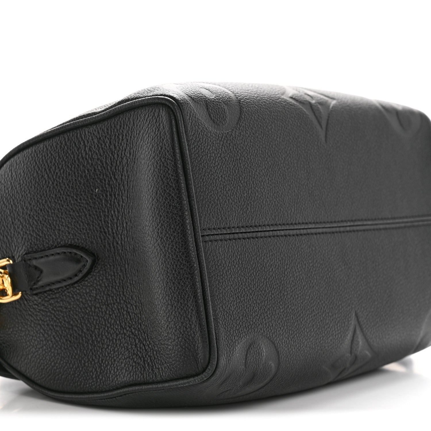 Louis Vuitton Empreinte Monogram Giant Speedy Bandouliere 25 Black 8 of 14