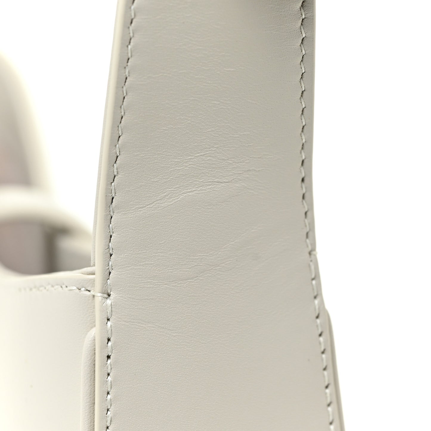 Smooth Calfskin Le 5 A 7 Hobo Blanc Vintage