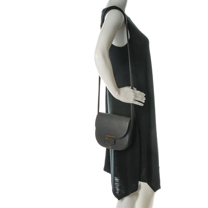 Celine Baby Grained Calfskin Small Trotteur Dark Taupe 2 of 7