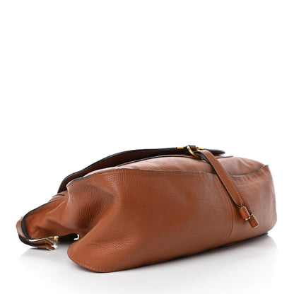 Chloe Calfskin Large Marcie Satchel Tan 3 of 4