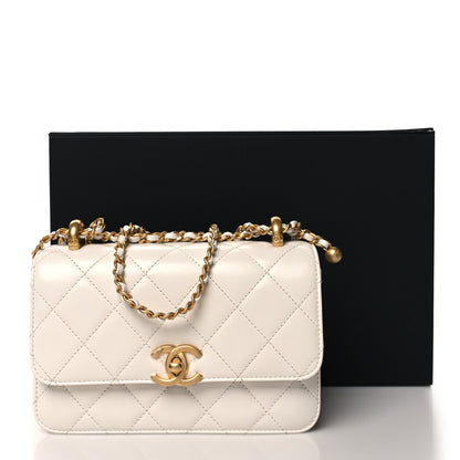 Chanel Calfskin Quilted Mini Perfect Fit Flap White 11 of 11