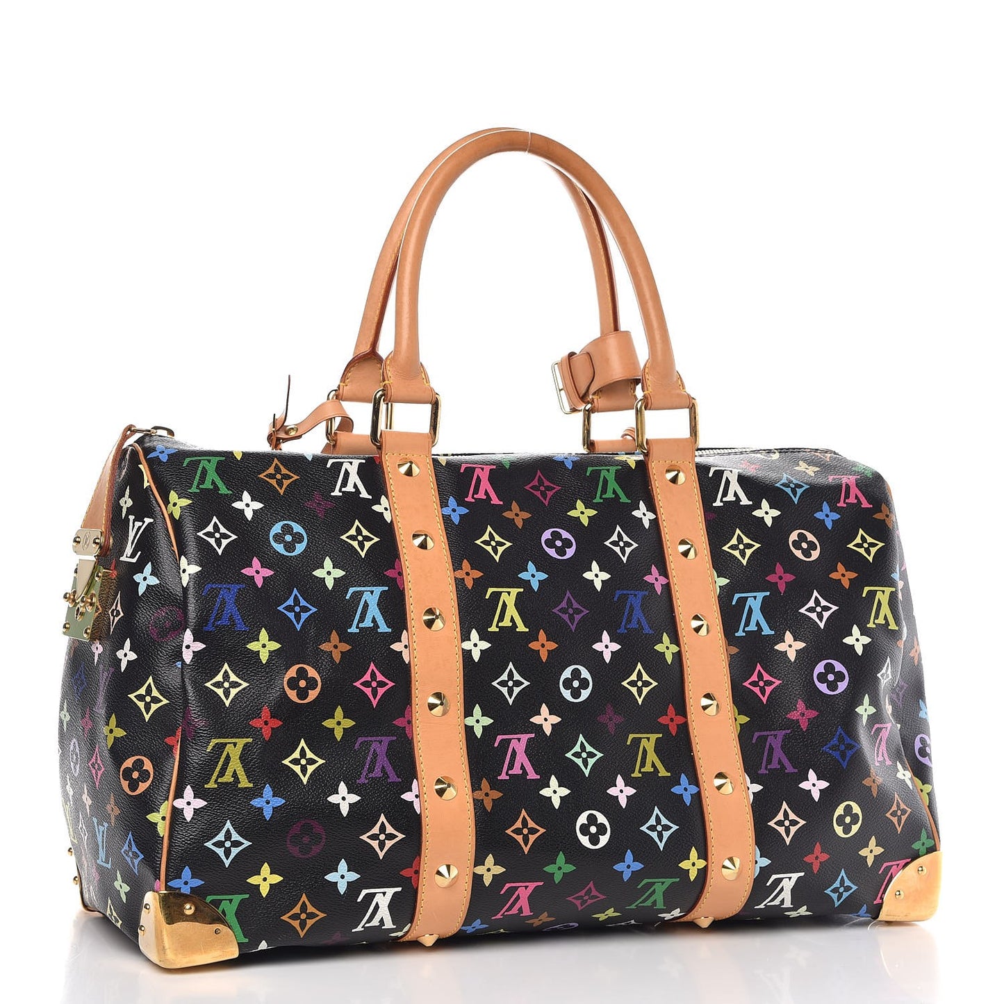 Monogram Multicolor Keepall 45 Black