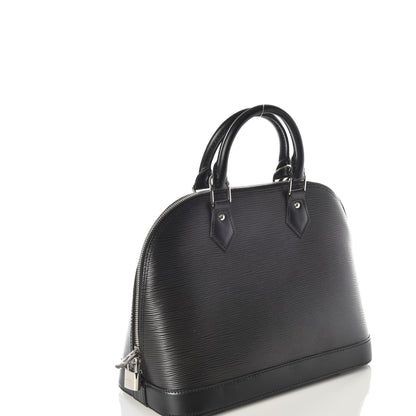 Louis Vuitton Epi Alma PM Black 2 of 11