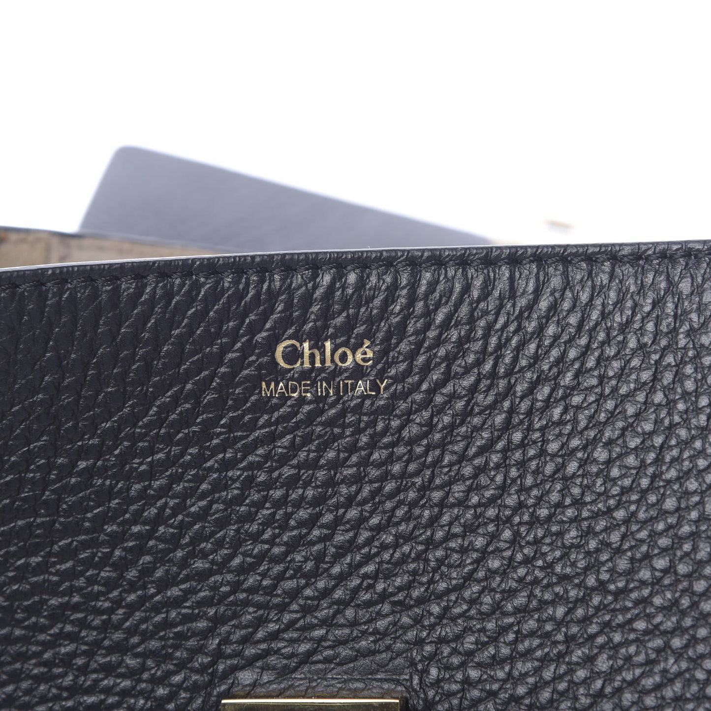 Grained Lambskin Drew Crossbody Black