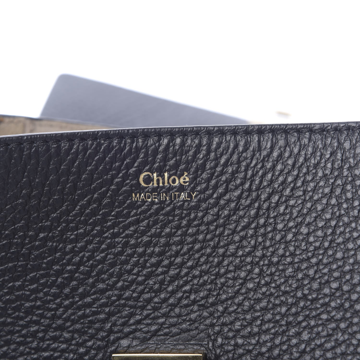 Chloe Grained Lambskin Drew Crossbody Black 6 of 10