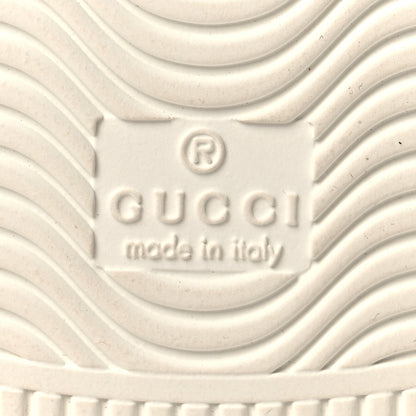 Gucci X DISNEY GG Supreme Monogram Web Donald Duck Mens Ace Sneakers 9.5 Beige New Acero Orange 7 of 9