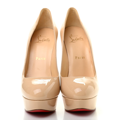 Christian Louboutin Patent Dirditta 160 Pumps 37.5 Nude 2 of 7