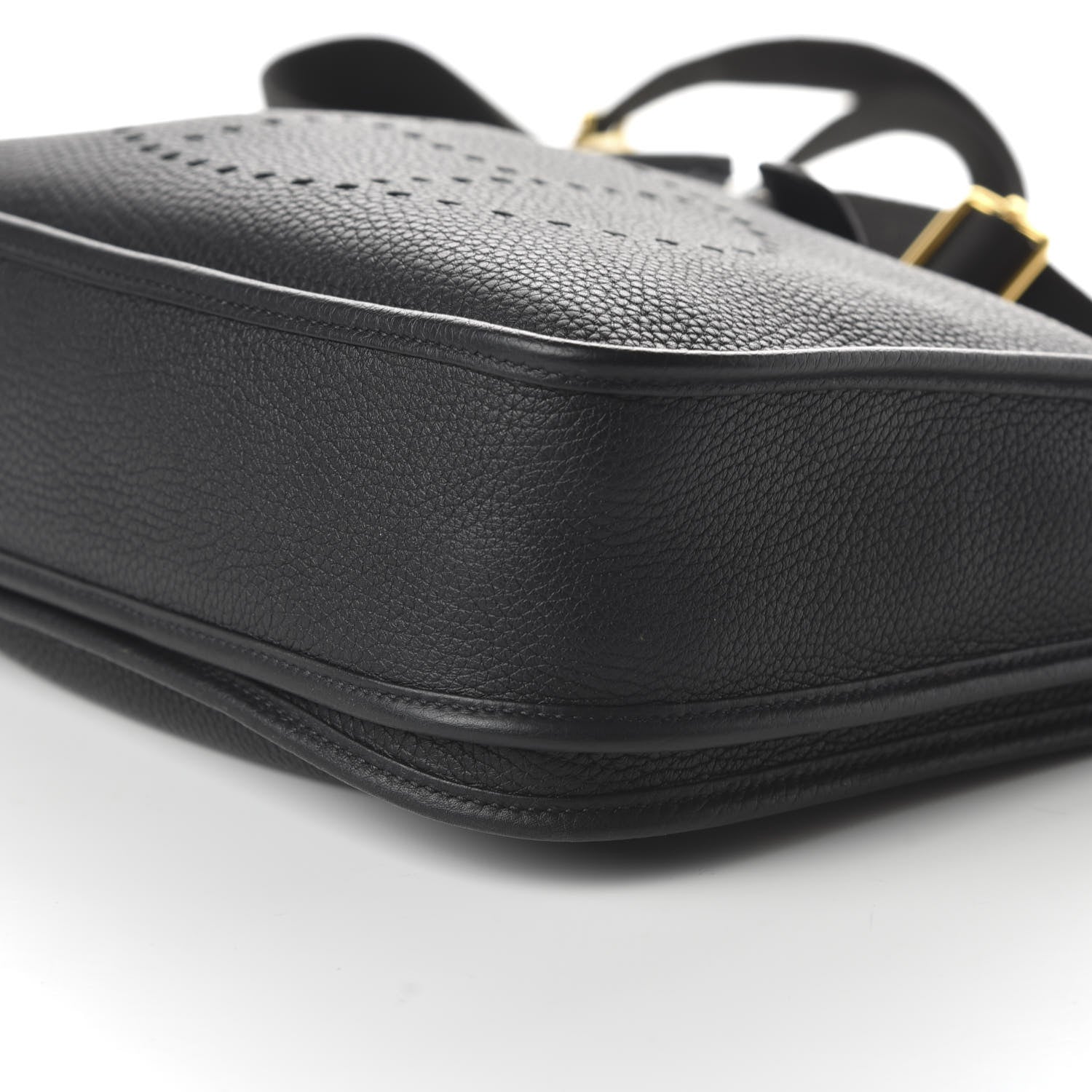 Hermes Taurillon Clemence Evelyne III PM Black 7 of 9