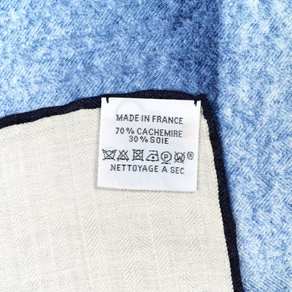 Hermes Cashmere Silk Une Rose Pour Alma Shawl 140 6 of 7