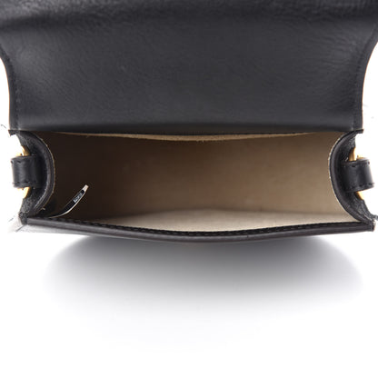 Chloe Calfskin Suede Small Nile Bracelet Bag Black 5 of 10