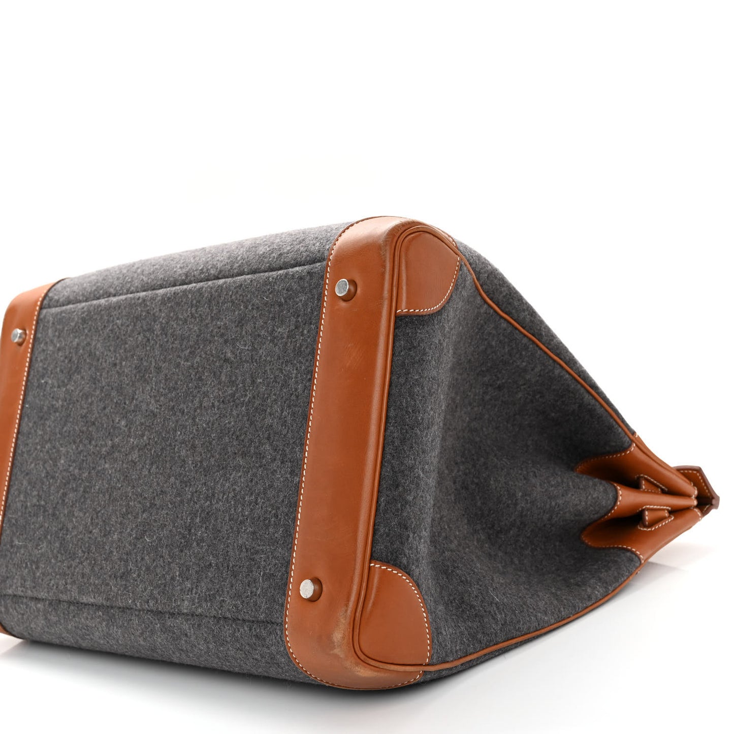 Barenia Feutre HAC Birkin 40 Gris Moyen