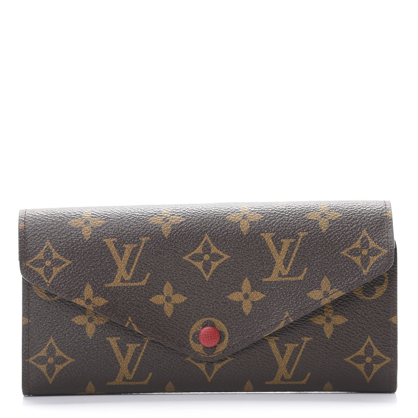 Monogram Josephine Wallet Red