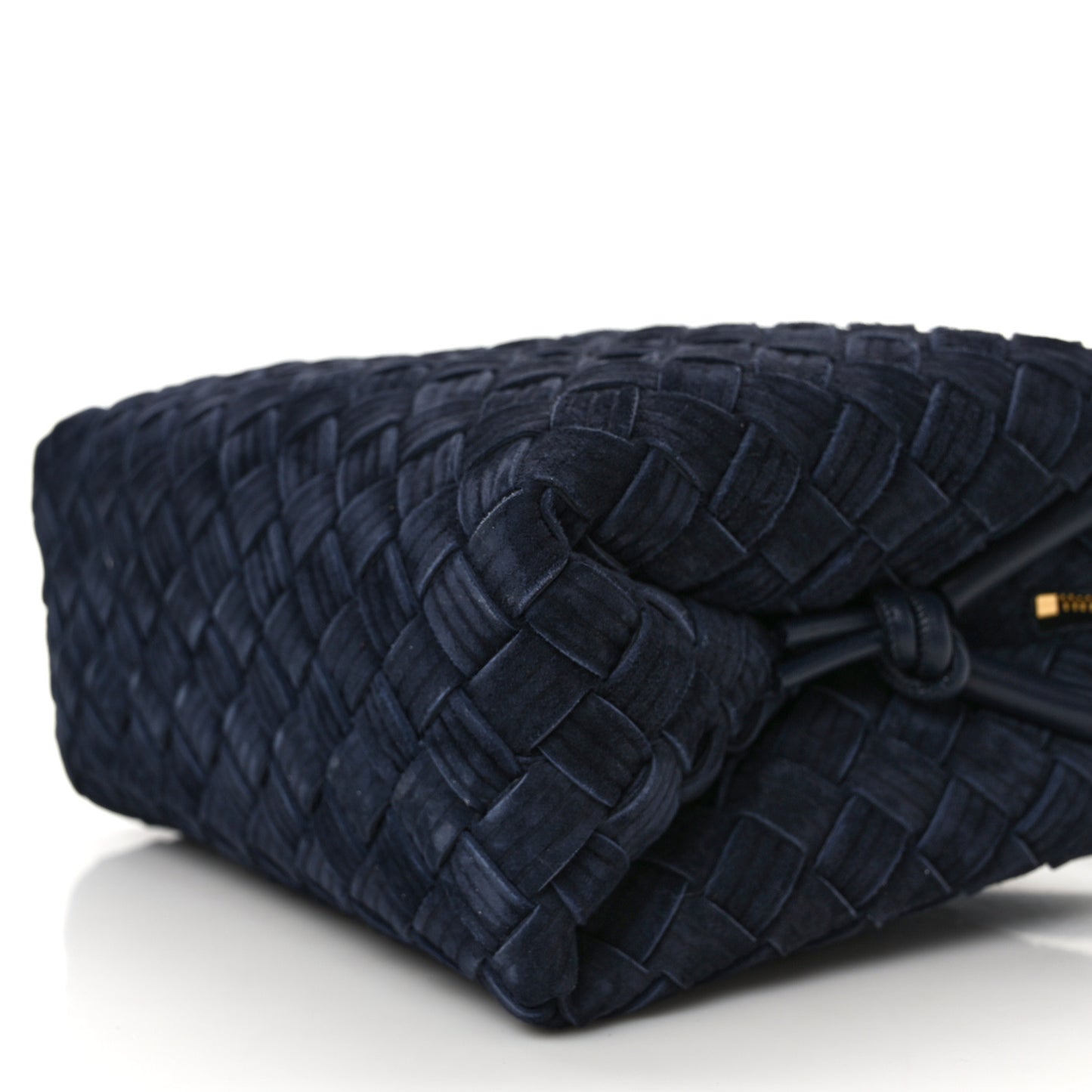 Suede Intrecciato Small Loop Camera Bag Space