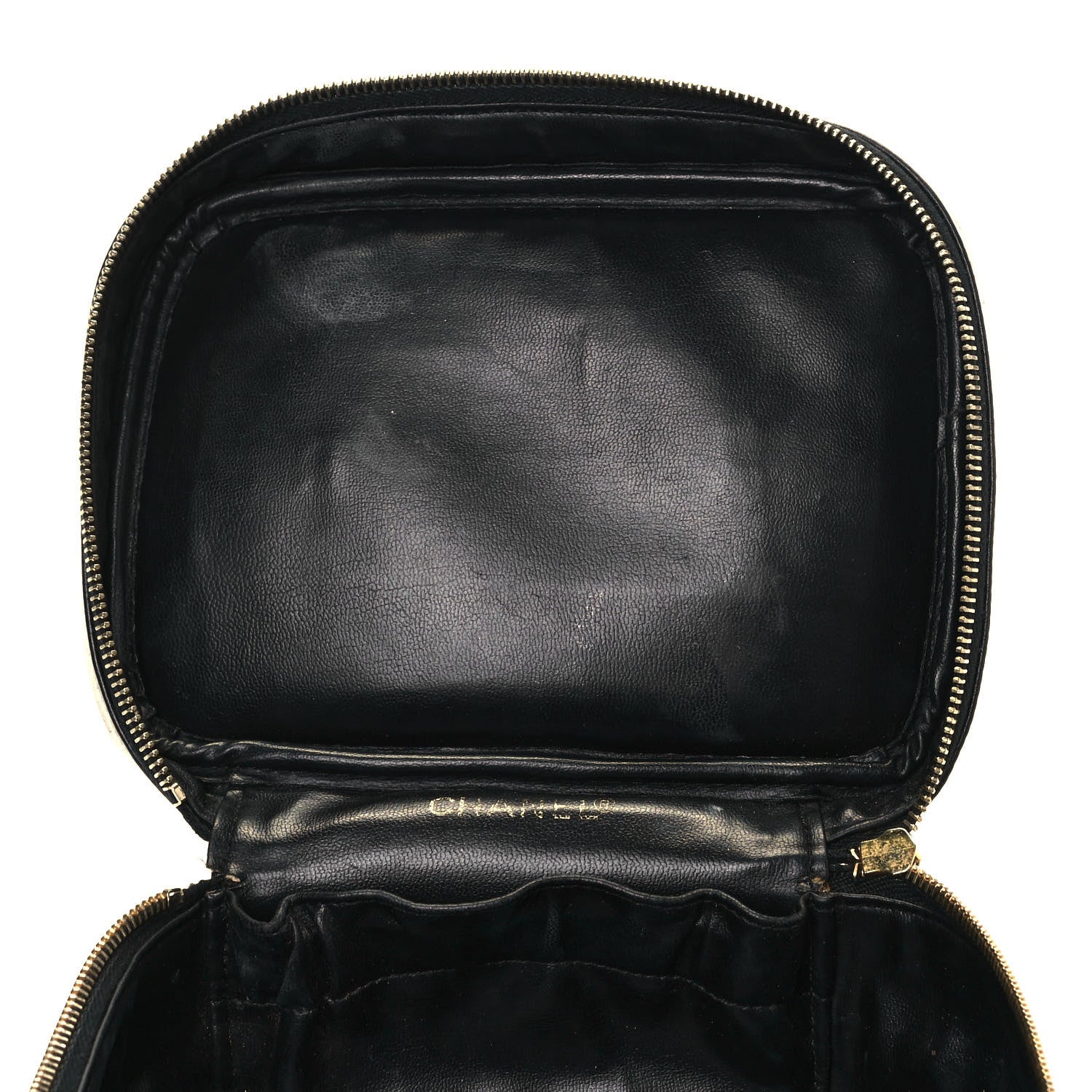 Chanel Lambskin Vanity Cosmetic Case Black 11 of 21