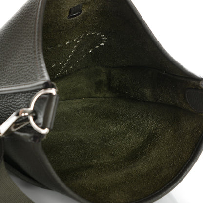 Hermes Taurillon Clemence Evelyne PM III Vert de Gris 8 of 8