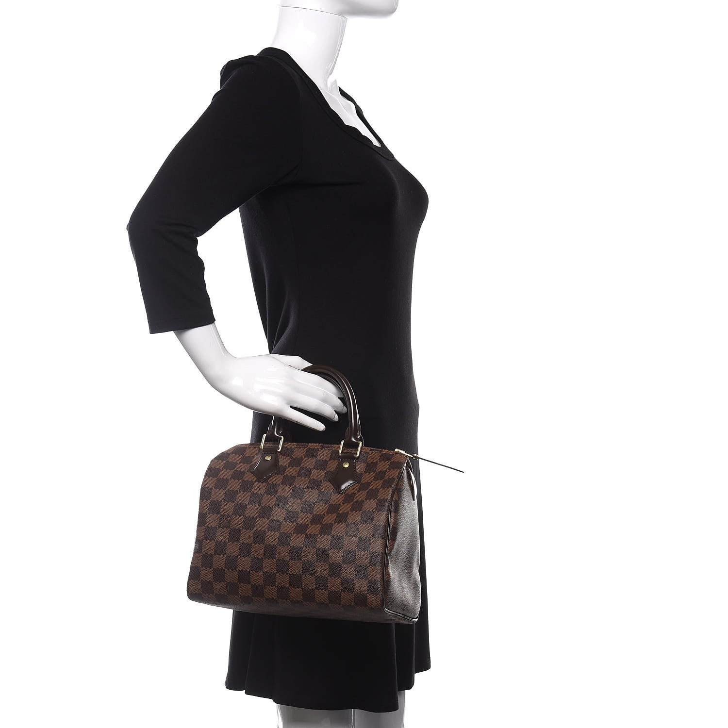 Louis Vuitton Damier Ebene Speedy 25 2 of 9