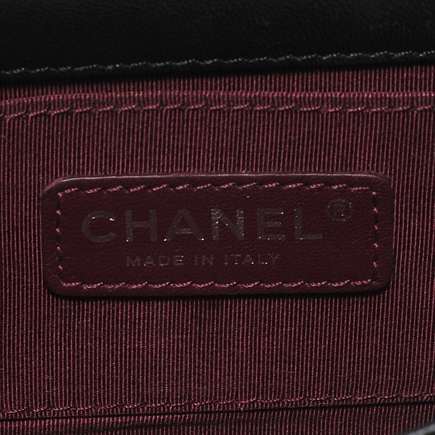 Chanel Lambskin and Plexiglass Boy Brick Flap Black 6 of 7