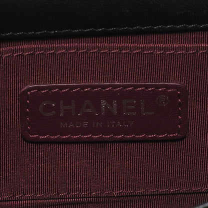 Chanel Lambskin and Plexiglass Boy Brick Flap Black 6 of 7
